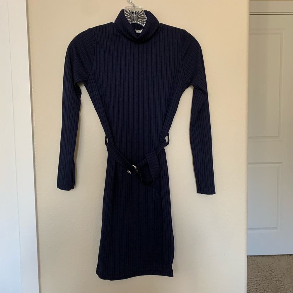 Miss Selfridge navy dress